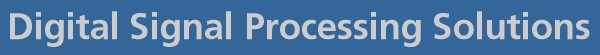 Digital Signal Processing Solutions