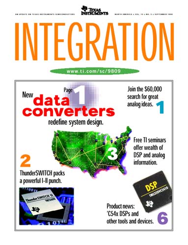 September 1998 Integration Cover